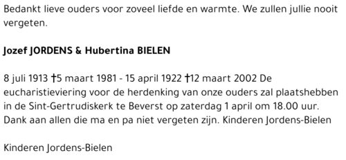 ma en pa Jordens-Bielen