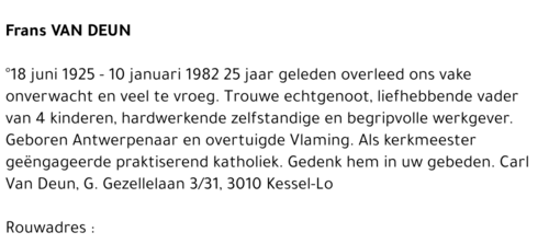 Frans Van Deun