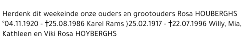Rosa HOYBERGHS
