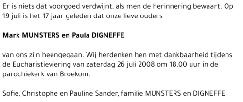 Mark en Paula Munsters-Digneffe