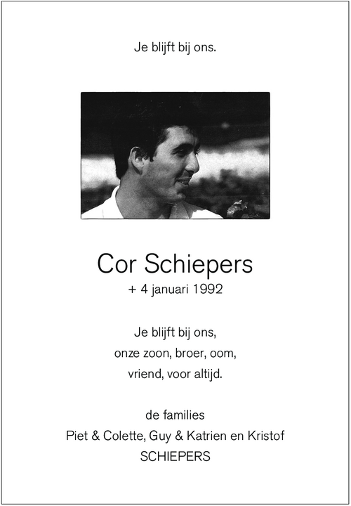 Cor Schiepers