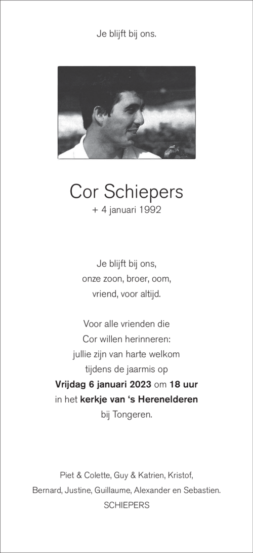 Cor Schiepers