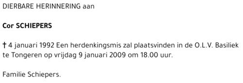 Cor Schiepers
