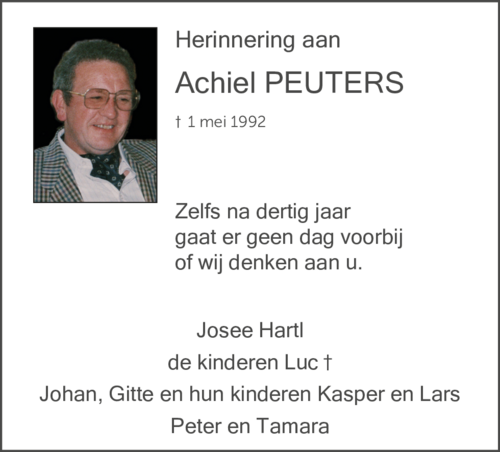 Achiel Peuters