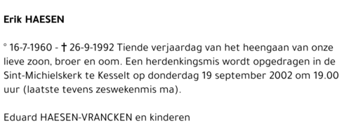 Haesen Erik