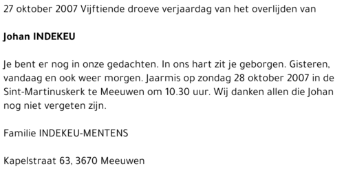 Johan Indekeu