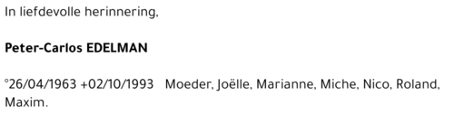 PETER-CARLOS EDELMAN