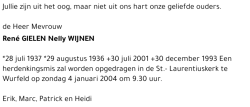 René Nelly Gielen Wijnen