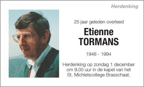 Etienne Tormans