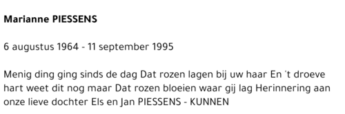 MARIANNE PIESSENS