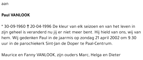 Paul Vanlook