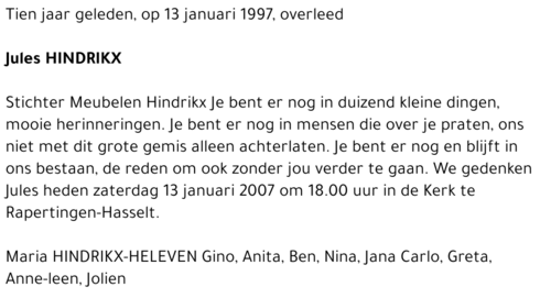 Jules Hindrikx