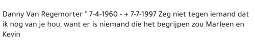 Danny Van Regemorter