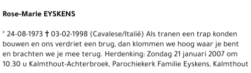 Rose-Marie EYSKENS