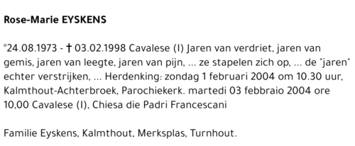 Rose-Marie EYSKENS