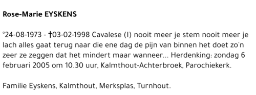 Rose-Marie EYSKENS