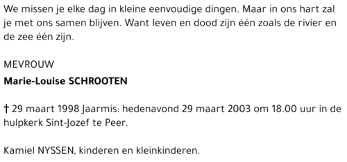 Marie-Louise Schrooten