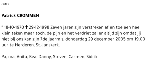 Patri ck Crommen