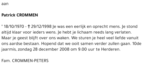 Patri ck Crommen