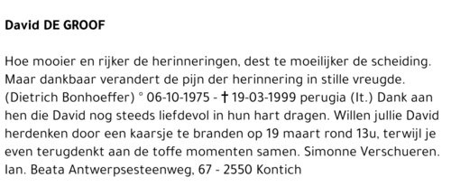 David De Groof