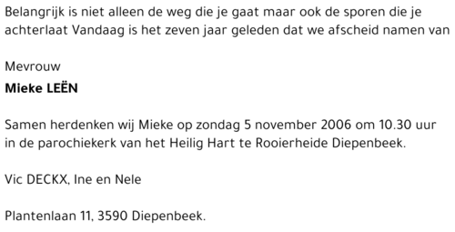 Mieke Leën