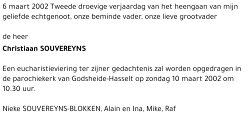 Christiaan Souvereyns