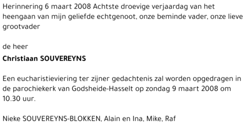 Christiaan Souvereyns