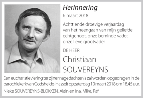 Christiaan Souvereyns