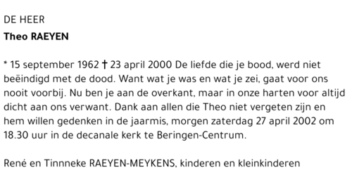 Theo Raeyen