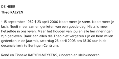 Theo Raeyen