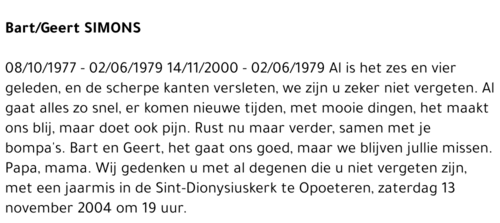 Bart/Geert Simons