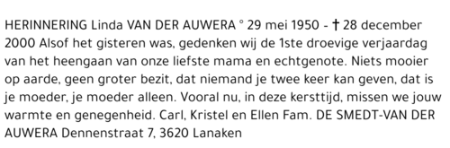 Linda Van der Auwera