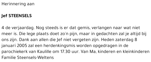 Steensels Jef