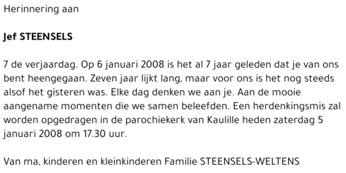 Steensels Jef