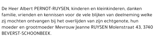  RUYSEN