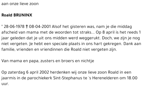 Roald Bruninx