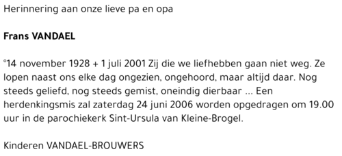 Frans VANDAEL