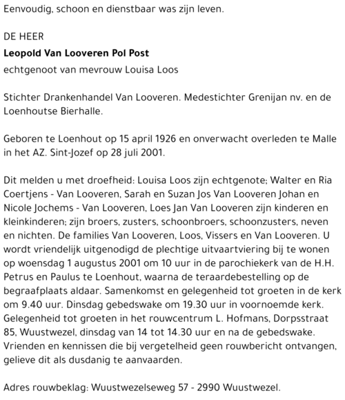 Leopold Van Looveren