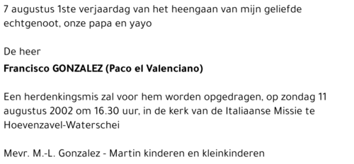 Francisco VALENZIANO