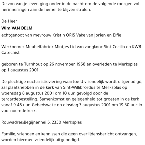 Wim Van Delm