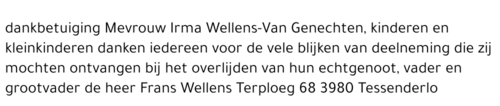 Frans Wellens