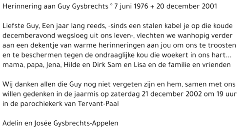Guy Gysbrechts