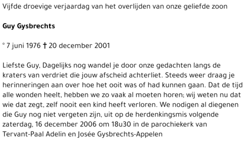 Guy Gysbrechts