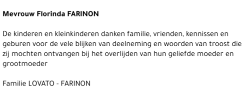 Florinda FARINON
