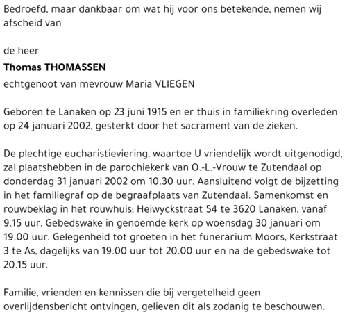 Thomas Thomassen
