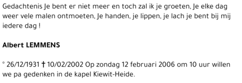 Albert Lemmens