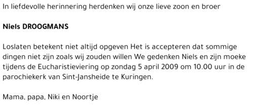 Niels DROOGMANS