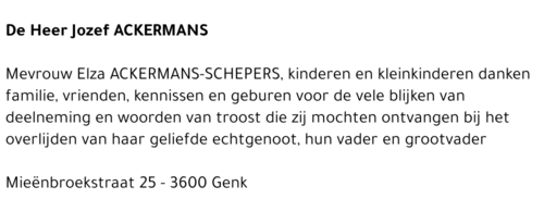 Jozef ACKERMANS
