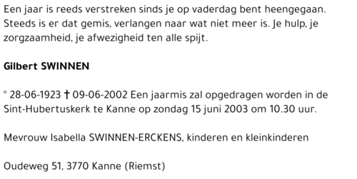 Gilbert Swinnen