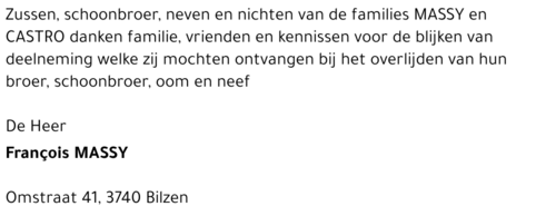 François MASSY